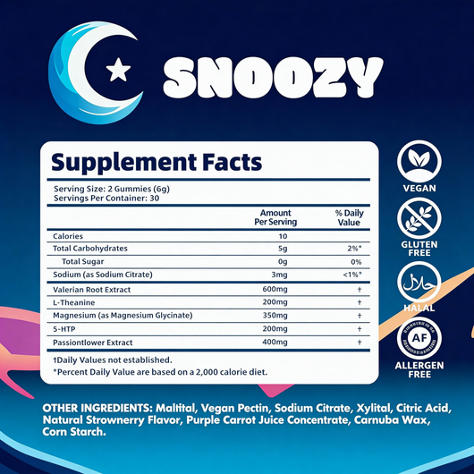 Snoozy™ - Natural Sleep Gummies